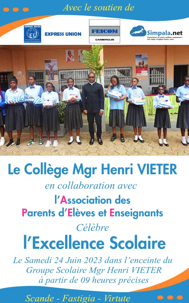 Année scolaire 2022-2023 au Collège Monseigneur Henri Vieter : Le clap de fin !!!